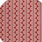 Homeroots 8' Red And Ivory Round Ogee Washable Indoor Outdoor Area Rug 601604 - alternate 6