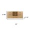 Homeroots 63" Walnut Six Drawer Combo Dresser 473100 - alternate 4