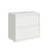 Hirsh 30 in W 2 Drawer Lateral File Cabinet, White, A4/Legal/Letter 23696 - alternate 1