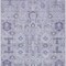 Homeroots 9' X 12' Lavender Purple And Gray Oriental Washable Indoor Outdoor Area Rug 582096 - alternate 8