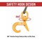 Mytee Products 2 Pcs 3/8x150 ft Winch Cable Wire w/ Self Locking Hook 5700 # WLL Steel Core Winch Rope, 2PK WW-SWG-38-150x2 - alternate 7