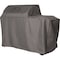 Traeger Full Length Grill Cover, 23 in W, 70 in D, 46 in H, Polyester, Gray BAC775 - alternate 2
