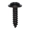 Auveco Phillips Flat Washer Head Tapping Screw 8 x 5/8in Black, 100PK 12214 - alternate 1