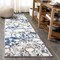 Jonathan Y Pebble Marbled Abstract Dark Gray/Blue 2 ft. x 8 ft. Runner Rug CTP113A-28 - alternate 1
