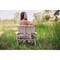 Picnic Time Family Of Brands Descanso Padded Beach Chair, Shale Brown 791-01-115-000-0 - alternate 2