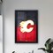 Holland Bar Stool Co Calgary Flames 15.75 in. x 23.5 in. LED Snap Frame Lightbox by Company LBSnap - alternate 3
