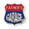 Signmission Father's Garage, 12 Inch X 12 Inch, Vinyl Decal SHI-D-12-383-FATHER - alternate 1