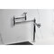 Kingston Brass Deck Mount Pot Filler Faucet with Knurled Handle, Polished Chrome KS3701RKX - alternate 5