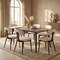 Leisuremod Dilenny Faux Leather Dining Chair - Modern Padded Side Chair with Steel Legs DC49W - alternate 8