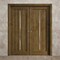 Sartodoors Sliding French Double Pocket Doors 64 x 96 inches, Ego 5014 Marble Oak, Kit Rail Hardware, Solid EGO5014DP-DMR-6496 - alternate 5