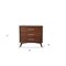 Homeroots 36" Brown Solid Wood Three Drawer Dresser 524123 - alternate 7