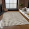 Homeroots 10' X 14' Brown Taupe And Ivory Geometric Washable Indoor Outdoor Area Rug 583275 - alternate 8