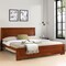 Homeroots Two Piece Brown Solid and Manufactured Wood Bedroom Set 569384 - alternate 6