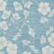 Homeroots 8' X 10' Sky Blue And Ivory Floral Washable Indoor Outdoor Area Rug 599925 - alternate 6