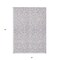 Homeroots 3' X 5' Lavender And Ivory Damask Washable Indoor Outdoor Area Rug 595163 - alternate 7