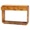 Bali & Pari Netra Modern and Contemporary Natural Real Burl Wood Console Table 253-13975-ZORO - alternate 6