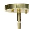 Homeroots Gold Cylinder Iron Ceiling Light With Clear Shades 651679 - alternate 3