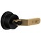 Brizo Litze Sensori Thermostatic Valve Trim Handle Kit, Industrial Lever Matte Black/Luxe Gold HL6634-BLGL - alternate 1