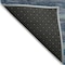 Homeroots 5' X 8' Blue And Gray Striped Washable Indoor Outdoor Area Rug 615837 - alternate 8