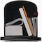 Gibraltar Parsons Medium Black Plastic Post Mount Mailbox PL10B0AM - alternate 5