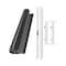 Ritescreen Sliding Screen Door, Left Hand, Black, PetScreen Mesh, 30 in W x 73.875 in H KD.144EXT-L48-MSPT-H73 0.875 - W30 0-LH - alternate 12