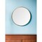 Homeroots 47" Gold Round Metal Framed Accent Mirror 376411 - alternate 5