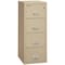 Fireking 15-1/4" W 4 Drawer Fire-Resistant Vertical File Cabinet, Parchment, Legal 4-2125-CPA - alternate 1
