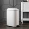 Happimess Roland Mini 2.6-Gallon Step-Open Trash Can, Cotton White HPM1009C - alternate 7