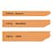 3M MaskingTape, Crepe, Org, 60-1/8ydL, 1inW 00539 - alternate 6