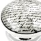 Homeroots Set of Six White Poetic Script Ceramic Drawer Pull Knobs, 6PK 635779 - alternate 3