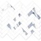 Apollo Tile 11.1in x 12.36in Polished White with Blue-Gray Porcelain Wall and Floor Tile 4.76 sq ft/case, 5PK AR88STABLHERA - alternate 2