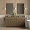 James Martin Vanities Brookfield 72" Double Vanity, Pecan, w/ 3 CM Siberian Silestone Top w/FreePower Wireless Charger 547-V72-PCN-FSFR - alternate 7