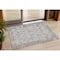 Homeroots 3' X 5' Taupe And Ivory Patchwork Washable Indoor Outdoor Area Rug 631437 - alternate 1