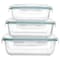 Martha Stewart 6 Piece Storage Containers with Leak Proof Lids 131109.06 - alternate 4