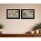 Homeroots Set Of Two Farmhouse Kitchen 2 Black Framed Print Kitchen Wall Art, 2PK 407148 - alternate 4