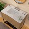Whitehaus Collection 37 in Countertop Vanity Sink with Integrated Rectangular Bowl, Faucet Drilling and Overflow WHCS3722-3H - alternate 6