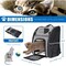 Scratchme FluffyDream Cat Backpack, Dog Carrier Backpacks, Foldable Backpack, Ventilated Design, Up to 15.4 lbs PTCARIERBACKPK01G - alternate 6