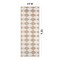 World Rug Gallery Diamond Shag Runner Rug 2 ft 3 in x 12 ft Beige WR123BEIGE2X12 - alternate 9