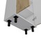 Homeroots 71in White and Light Brown Wood Accent Cabinet With Two Doors 534999 - alternate 4