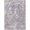 Homeroots 10' X 14' Lavender And Ivory Abstract Washable Indoor Outdoor Area Rug 600107 - alternate 7
