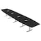 Skutchi Designs 20ft Conference Table With Power Unit | 20 Person Modular Boat Meeting Table | Harmony Series HAR-BOT-48X240-T-U999ST19-ESIL - alternate 1