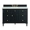 James Martin Vanities Lorelai 48'' S Vanity, Black Onyx w/ Ethereal Noctis Silestone Top w/FreePower Wireless Charger 424-V48-BKO-FENC - alternate 1