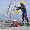 Vevor Confined Space Tripod Kit Rescue Tripod Fall Arrest 4-7 ft Legs 1800 lbs HXRT-07 - alternate 6