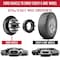 Coyote Wheel Accessories WHEEL ADAPTERS 8 x 170 Millimeter 8 x 669 Inch Axle Bolt Circle 8 x 1651 Millimeter 8 x 650 In 8170-8650H-E - alternate 5