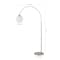Jonathan Y Nora 71" Coastal Vintage Iron LED Floor Lamp, Nickel/White JYL3089B - alternate 8