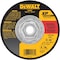 Dewalt Cut-Off & Grinding Wheel, Type 27, 4 1/2 in Dia, 0.125 in Thick, 5/8"-11 Arbor Hole Size, 24 Grit DW8807 - alternate 1