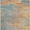 Homeroots 10' X 14' Teal Blue Abstract Washable Indoor Outdoor Area Rug 608836 - alternate 8