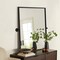 Homeroots 38" Black Metal Framed Standing Mirror 565108 - alternate 7