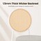 Leisuremod Euston Velvet Dining Chair with Woven Rattan Backrest & Stainless Frame, 2PK ECW17GR2 - alternate 9