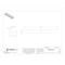 Hevi-Rail Linear Bearing Rail, Steel, 135.4 mm W, 24 in L HVR-3-024.000 - alternate 2